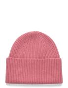 Fold Rib Cap Pink Davida Cashmere