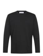 True Boxy Fit Long Sleeve Tee Black Organic Basics