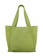 Suede Laurel Bag Green Becksöndergaard
