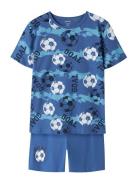 Nkmnightset Ss Delft Football Noos Blue Name It