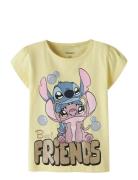 Nmffuba Stitch Ss Top Box Noos Wdi Yellow Name It