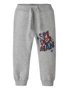Nmmfloyd Spider Nreg Swe Pants Bru Mar Grey Name It