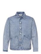 Sdtravis Overshirt Blue Solid