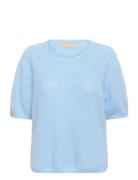 Cucemilie Ss Pullover Blue Culture