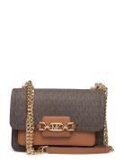 Lg Shldr Brown Michael Kors