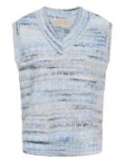 Cubilo Knit Vest Blue Culture