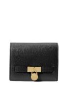 Sm Compact Wallet Black Michael Kors