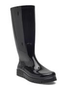 Biamille High Rubber Boot Black Bianco