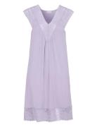 Nightdress Emelie Purple Damella Of Sweden