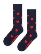 Heart Sock Navy Happy Socks