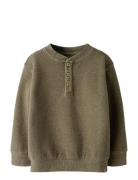 Nmmbanjo Ls Loose Sweat Lil Khaki Lil'Atelier