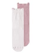 Nmfdiri Stitch 2P Sock Wdi Pink Name It