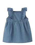Nbffiona Frill Dnm Dress 4034-Yx D Blue Name It