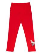 Pippi Basic Leggings Red Martinex