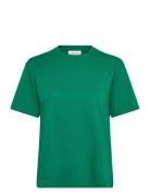 Basic O-Neck Tee S/S Green Enkel Studio