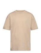 Basic O-Neck Tee S/S Beige Enkel Studio