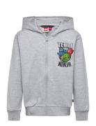 Lwsian 102 - Hooded Sweatshirt Grey LEGO Kidswear