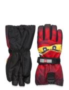 Lwagan 807 - Gloves W/Mem. Red LEGO Kidswear