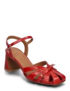 Heeled Sandals Red Billi Bi