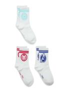 Socks White Marvel
