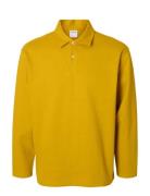 Slhrelaxhenry Ls Polo Yellow Selected