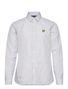 Twin Stripe Shirt White Lyle & Scott