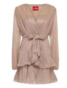 Angelacras Dress Beige Cras