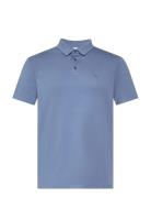 Ss Supima Chest Emb Polo Blue Calvin Klein