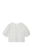 Nlfheersa Ss Crop Top Cream LMTD