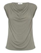 Viscose T-Shirt Khaki Rosemunde