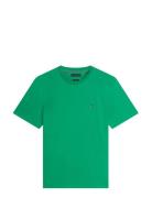 Ess Seasonal Reg Fit Solid Tee Green Tommy Hilfiger
