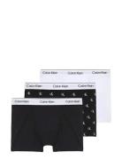 Relaxed Dart Trunk 3Pk Patterned Calvin Klein