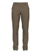 Slim Refined Cotton Stretch Trou Khaki Calvin Klein