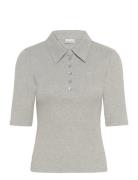 Gzdrew Polo Mel Top Noos Grey Gestuz