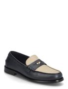 Hilfiger Penny Crust Lth Loafer Navy Tommy Hilfiger