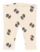 Tnsbsylvan Rib Leggings Cream The New
