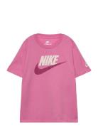 Kt-S/S Knit Top Pink Nike