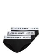 Jacmason Solid Briefs 3-Pack Black Jack & J S