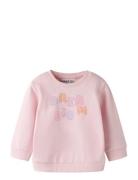 Nbfdelia Ls Swe Bru Pink Name It