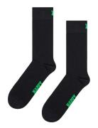 5-Pack Solid Socks Black Happy Socks
