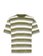 Bhkyran Stripe S/S Tee Khaki Blend