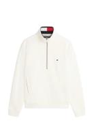 Flag 1/4 Zip Cream Tommy Hilfiger
