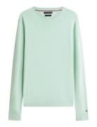 Dc Cotton/Lyocell Cneck Green Tommy Hilfiger