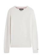 Dc Cotton/Lyocell Cneck White Tommy Hilfiger
