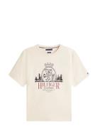 Heritage Series Crest Tee Cream Tommy Hilfiger