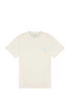 Medium Wobbly Lee Tee White Lee Jeans