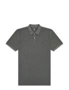 Garment Dye Polo Grey Lee Jeans