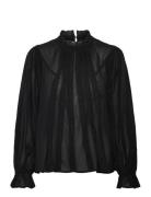 Presleyll Shirt Ls Black Lollys Laundry