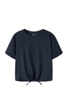 Nkfvaya Ss Loose Top Noos Navy Name It