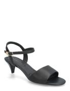 Th Open Toe Sandal Buckle Black Tommy Hilfiger
